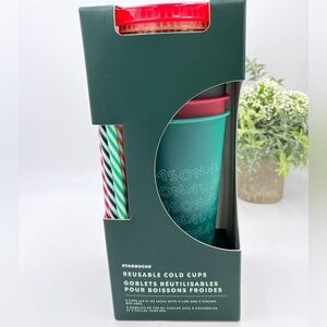 LIMITED‎ EDITION HOLIDAY 2019 STARBUCKS Reusable Cold Cups